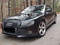 Gebraucht Audi A5 Cabriolet S-Line 170 PS (125 kW) 2010 Schwarz metallic Cabrio