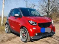 Gebraucht Smart ForTwo Cabrio Brabus 136 PS (100 kW) 2016 Rot Cabrio