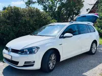 Gebraucht VW Golf VII LOUNGE 110 PS (80 kW) 2015 Weiß Kombi