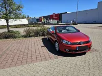 Gebraucht VW Golf Cabriolet 105 PS (77 kW) 2011 Rot Cabrio