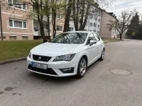 Usata Seat Leon FR 184 CV (135 kW) 2015 Bianco Berlina