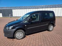Gebraucht VW Caddy Team 102 PS (75 kW) 2015 Schwarz Van / Kleinbus