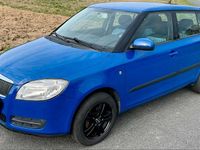 Gebraucht Skoda Fabia 2007 Blau Kleinwagen