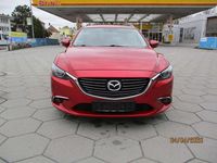 Gebraucht Mazda 6 Nakama 150 PS (110 kW) 2017 Rubinrot metallic Kombi