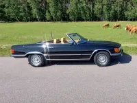 Gebraucht Mercedes SL450 160 PS (117 kW) 1980 Schwarz Cabrio