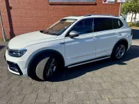 Gebraucht VW Tiguan Allspace Highline 190 PS (139 kW) 2020 Weiß SUV