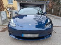 Gebraucht Tesla Model 3 RWD 239 kW (325 PS) 2022 Blau Limousine