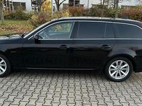 Brugt BMW 523 218 HK (160 kW) 2007 Sort Stationcar
