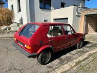 Gebraucht VW Golf I 50 PS (36 kW) 1982 Rot metallic Kleinwagen