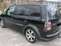Gebraucht VW Touran Cross 140 PS (102 kW) 2008 Schwarz Van / Kleinbus