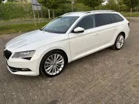 Brugt Skoda Superb Ambition 190 HK (139 kW) 2018 Hvid Stationcar