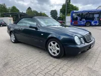 Gebraucht Mercedes CLK200 Elegance 136 PS (100 kW) 1999 Blau Cabrio