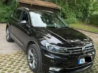 Gebraucht VW Tiguan R-line 220 PS (161 kW) 2017 Schwarz SUV
