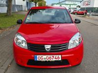 Gebraucht Dacia Sandero 75 PS (55 kW) 2009 Rot Kleinwagen