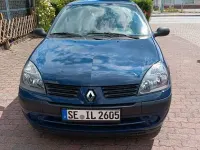 Gebraucht Renault Clio II 58 PS (42 kW) 2004 Blau Kleinwagen