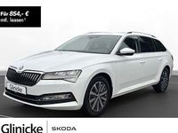 Gebraucht Skoda Superb Selection 150 PS (110 kW) 2022 Weiß Kombi