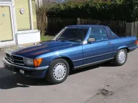 Gebraucht Mercedes SL300 179 PS (131 kW) 1987 Blau Cabrio