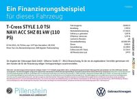 Gebraucht VW T-Cross Style 110 PS (80 kW) 2021 Orange SUV