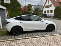 Gebraucht Tesla Model Y Performance 392 kW (534 PS) 2022 Weiß SUV