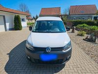 Second-hand VW Caddy 102 CP (75 kW) 2012 Alb Monovolum