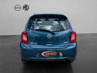 Gebraucht Nissan Micra Acenta 80 PS (58 kW) 2014 M) (blau Kleinwagen