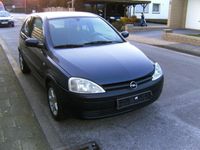 Gebraucht Opel Corsa 79 PS (58 kW) 2002 Blau metallic Kleinwagen