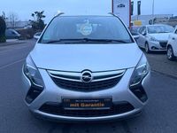 Gebraucht Opel Zafira Tourer Edition 110 PS (80 kW) 2013 Silber Van / Kleinbus