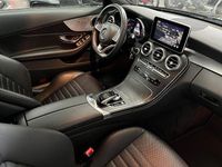 Gebraucht Mercedes C180 AMG line 156 PS (114 kW) 2017 Obsidianschwarz Cabrio