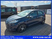 Gebraucht Ford Fiesta 82 PS (60 kW) 2009 Blau Kleinwagen