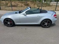 Gebraucht Mercedes SLK200 163 PS (119 kW) 2005 Silber Cabrio