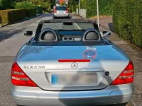 Gebraucht Mercedes SLK230 193 PS (141 kW) 1999 Silber Cabrio