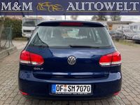 gebraucht VW Golf VI 1.4 TÜV 2025|Blau|Zahnriemen|2Vorbesitzer|top gepflegt