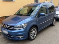 Gebraucht VW Caddy Edition 150 PS (110 kW) 2018 Blau Van / Kleinbus