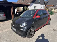 Usata Smart ForFour Passion 71 CV (52 kW) 2016 Nero Utilitaria