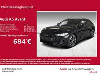 Gebraucht Audi A5 S-Line 204 PS (150 kW) 2025 Mythosschwarz metallic Coupé