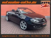 Gebraucht VW Eos Sport 160 PS (117 kW) 2011 Schwarz Cabrio