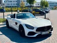 Gebraucht Mercedes AMG GT C AMG 557 PS (409 kW) 2019 Weiß Cabrio