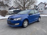 Gebraucht VW Polo Trendline 60 PS (44 kW) 2013 Blau Kleinwagen