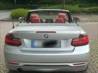 Gebraucht BMW 218 Sport Line 136 PS (100 kW) 2017 Silber Cabrio
