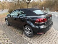 Gebraucht VW Golf Cabriolet 140 PS (102 kW) 2012 Schwarz Cabrio