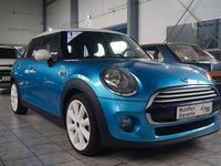 Gebraucht Mini Cooper D Pepper 116 PS (85 kW) 2015 Electric blue ii metallic Kleinwagen