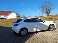 Gebraucht Mazda 3 Black Limited 150 PS (110 kW) 2016 Weiß Kleinwagen