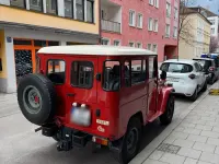 Gebraucht Toyota Land Cruiser 76 PS (55 kW) 1980 Rot SUV