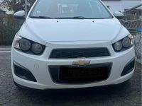 Gebraucht Chevrolet Aveo 101 PS (74 kW) 2011 Weiß Kleinwagen