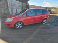 Gebraucht Opel Zafira 150 PS (110 kW) 2008 Rot Van / Kleinbus