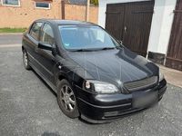 Gebraucht Opel Astra 101 PS (74 kW) 2001 Schwarz Limousine