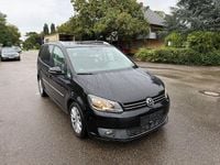Gebraucht VW Touran Highline 105 PS (77 kW) 2010 Schwarz Van / Kleinbus