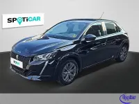 Gebraucht Peugeot e-208 Active 100 kW (136 PS) 2022 Schwarz Kleinwagen