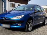 Gebraucht Peugeot 206 88 PS (64 kW) 2005 Blau Kleinwagen