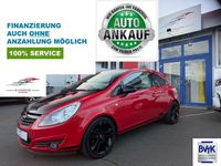 Gebraucht Opel Corsa Edition 101 PS (74 kW) 2010 Rot Kleinwagen